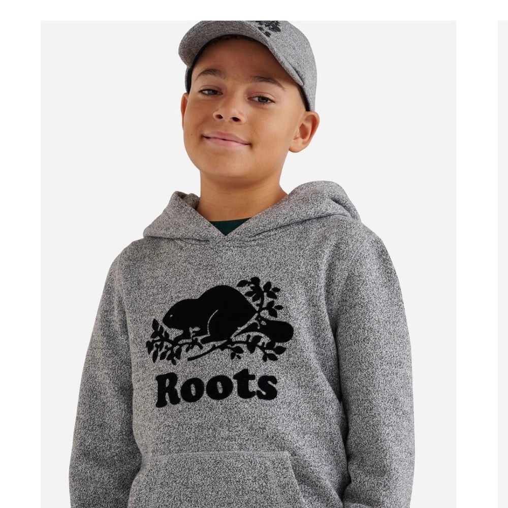 Roots Kids Organic Original Kanga Hoodie size medium (7/8 years) - Picture 2 of 5